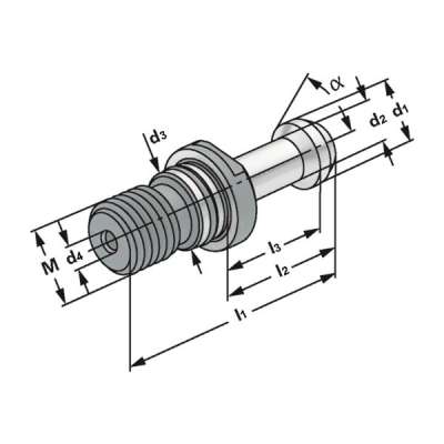 Штревель M16-45° по MAS/BT