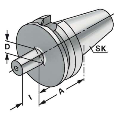 Адаптер сверлильного патрона (хвостовик BT 50 - B18 по JIS B 6339 (MAS-BT) A)
