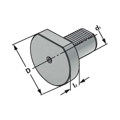 Стальная защитная заглушка Z2-25 x 16 по DIN 69880 (ISO 10889)