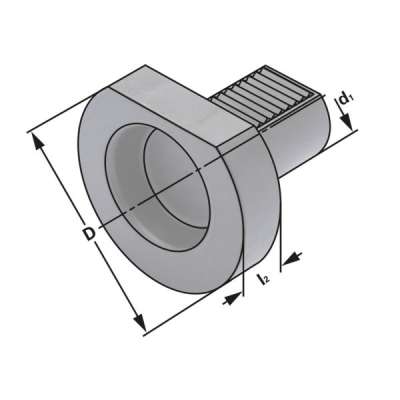 Пластиковая защитная заглушка Z2-30-16 по DIN 69880 (ISO 10889)