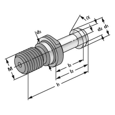 Штревель M16-60° по MAS/BT
