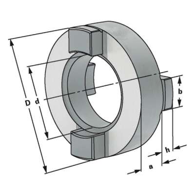 Приводное кольцо Ø 40 по DIN 6366