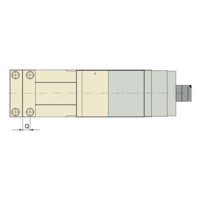 Прецизионные тиски AVQ-200G/HV с механическим усилителем