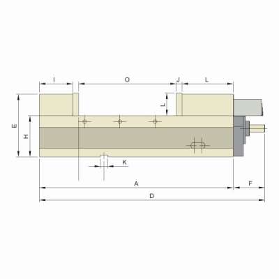 Прецизионные тиски AVC-200G/HV механические