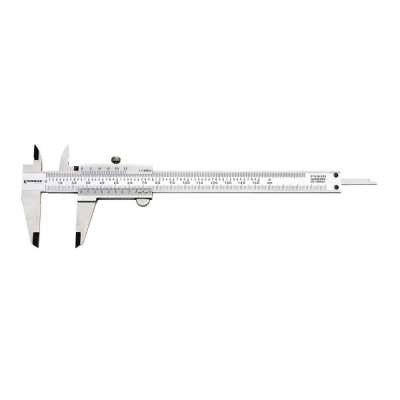 Vernier caliper | 0-200mm analogue | with locking screw