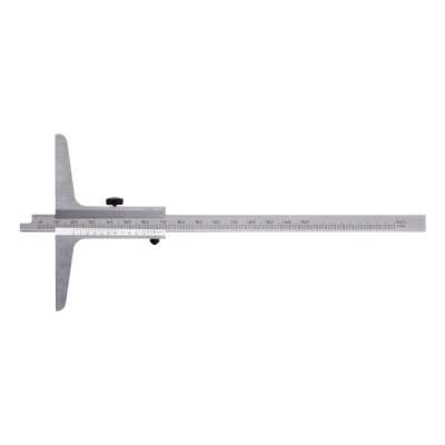 Depth caliper 0-200mm analogue | mit Feststellschraube
