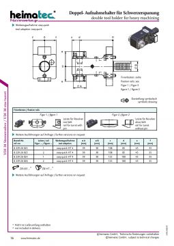 Держатели VDI30. Heimatec