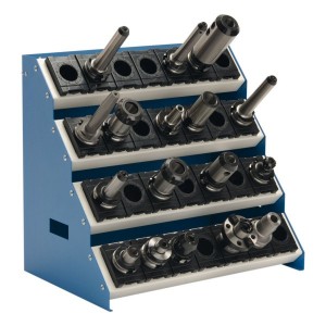 Стеллаж для державок CNC - 4 полки 575 x 375 x 525 - для E1, E2 и E3